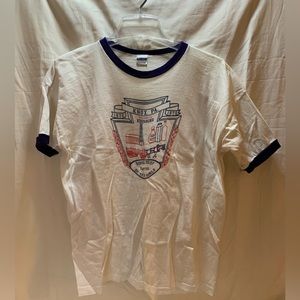 Vintage Knox Formerly Edenburg Horse Theif Capitol of the World T shirt 1976